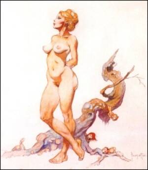 Frank Porn Girls - Vintage Erotica - The Girls of Frank Frazetta - Comic Porn XXX