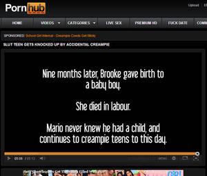 Creampie Schoolgirl - The Most Depressing Ending To A Porno We've Ever Seen (NSFW)