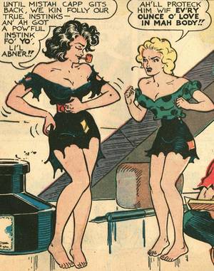 daisy mae cartoon character porn - 70s era Daisy Mae looking a bit like Farrah Fawcett. | Al Capp's Women |  Pinterest | Farrah fawcett