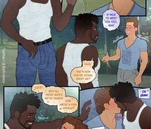 Black Gay Blowjob Cartoon Porn - E-Friend In The Flesh | Erofus - Sex and Porn Comics