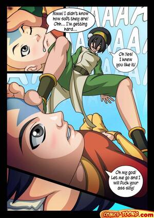 Avatar The Last Airbender Foot Porn - Toph Bei Fong doing Footjob - 04 hard