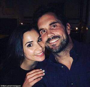 Josie Loren Sex Tape Porn - Paris Hilton's ex and former NFL quarterback Matt Leinart ties the knot  with actress Josie Loren | Daily Mail Online