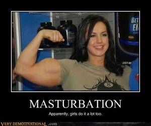 Funny Masturbation Porn - Masturbation - Demotivational Poster It should be Missturbation