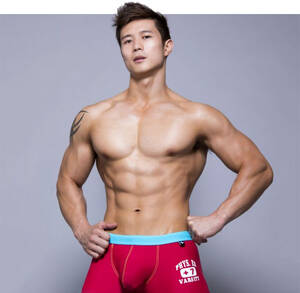 Korean Male Model Porn - asian male model peter le andrew christian underwear