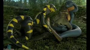 Anthro Snake Sex - 3d hot by evilbanana straight hd porn sex fye threesome snake lizard scalie  watch online