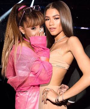 Ariana Grande And Zendaya Porn - zendaya, edit and pink - image #6663139 on Favim.com