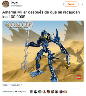 Bionicle Kina Porn - La actriz porno Amarna Miller pide a sus fans 100.000 dÃ³lares tras sufrir  un accidente de moto - miBrujula.com