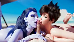 Hentai Blowjob Beach - Overwatch Sex Beach: Intense Fucking on the Beach (Blowjob, Widowmaker vs  Tracer, 3D Porn NSFW) Ent_Duke watch online