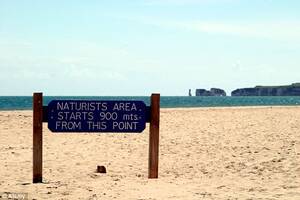 hidden nude beach voyeur - Voyeur uses drone to spy on nudists in Dorset | Daily Mail Online