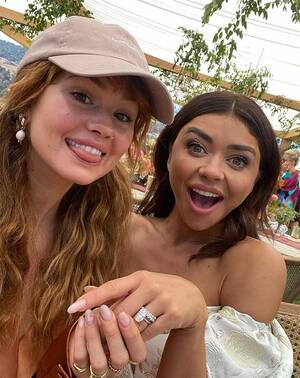 Debby Ryan Naked Pussy Porn - Debby Ryan Celebrates Sarah Hyland's 'Sick, Thoughtful Wedding'