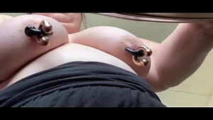 bbw pierced breasts - Free Bbw Pierced Nipples Porn | PornKai.com