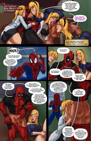 Deadpool Porn Comics - Gwen Stacies are the sole property of Deadpool Porn comic, Rule 34 comic, Cartoon  porn comic - GOLDENCOMICS