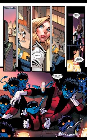 Nightcrawler Girl Porn - Nightcrawler and Amanda : r/xmen