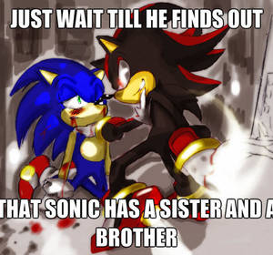 Manic The Hedgehog Porn - Shadow The Hedgehog wallpaper containing anime called Wait till Shadow  meets Sonia and Manic