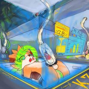 Alien Yiff Porn - Alien Abduction (Catmunyi) : r/yiff