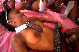 black gfs orgy - Watch Black Girls Orgy - Orgy, Ebony Orgy, Ebony Pussy Porn - SpankBang