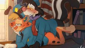 Bonkers Cartoon Porn - Bonkers D. Bobcat - Rule 34 Porn