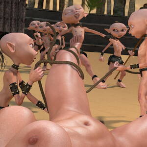 anime slave 3d - Human slave with huge 3D tits fucked by an ogre | 3dwerewolfporn.com