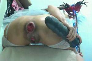 gaping pussy squirt - Blonde Wrecked Gaping Pussy And Ass