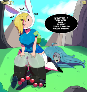 Adventure Time Cartoon Porn Rule 63 - Rule 34 - adventure girls adventure time anal anal beads anal insertion ass  backpack bag female only femdom femsub fionna the human girl gaping anus  human lesbian mob face rule 63 sex