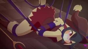 Furry Anime Lesbian Dildo - Lesbian Cat Battle With Horny Magical Spells Video Game watch online