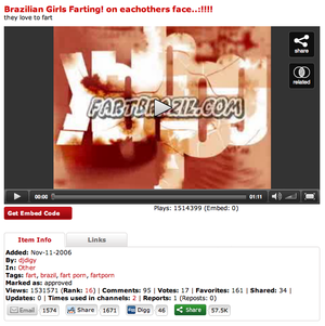 Brazilian Girls Porn Memes - Brazilian fetishes | Brazilian Fart Porn | Know Your Meme