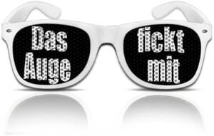 Glasses Nerd - Atzen Glasses Nerd Porn Pilot Glasses Motif Fecher Saying Das Auge Fickt  mit (Nerd White), Nerd White : Amazon.de: Fashion