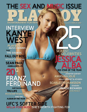 Alba Jessica - Actress Jessica Alba forgives Playboy magazine for putting her on cover of  March 2006 issue