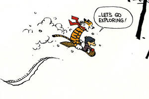 Calvin And Susie From Calvin And Hobbes Having Sex - 25 Years Ago: 'Calvin and Hobbes' Says Goodbye