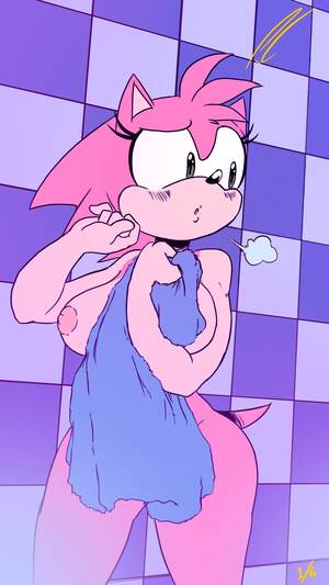 Amy Rose Porn Strip - Amy in the Boys' Locker Room Porn comic, Rule 34 comic, Cartoon porn comic  - GOLDENCOMICS