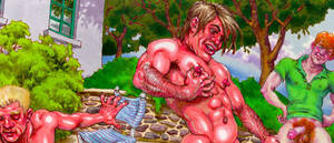 Gay Porn Art Drawings - Michael Kirwan gay art