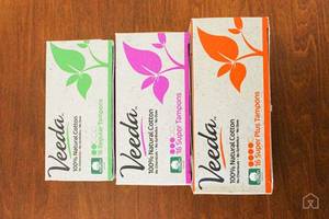 Applicator Tampon Inside Vagina Porn - 15-tampons-veeda-boxes-630