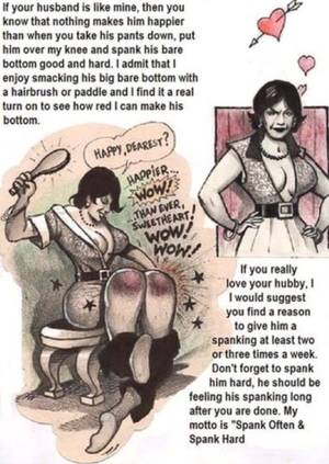 husband spanked bare bottom - F/m spanking