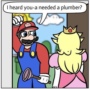 Funny Bad Porn - Super Mario Bad Porn Plot Dream - Comic - Media Chomp