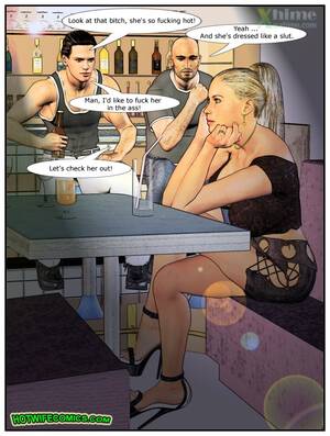 Hot Wife Cartoon Porn - Wife at the club- Hot Wife - Porn Cartoon Comics