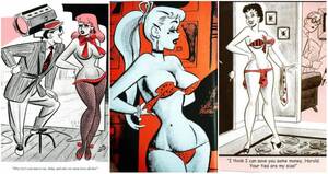 50s Style Cartoon Porn - Naughty, sexy vintage 50s cartoons from 'Josie and the Pussycats' creator |  Dangerous Minds