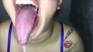 Long Tongue Girl - Long Tongue, Breath and Dense Spit (Short Version) - Pornhub.com