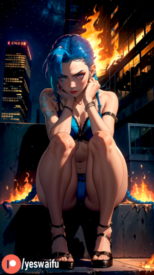 Jinx Fire Porn - Rule34 - If it exists, there is porn of it / jinx (league of legends) /  7794217