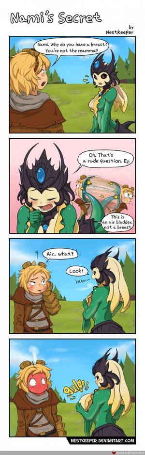 Lol Shaco Porn - Nami, Ezreal, League of Legends, League of Draven, LoL