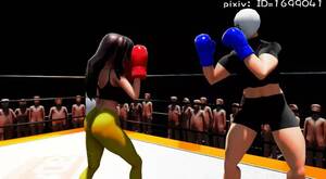 Girls Boxing - Women Boxing