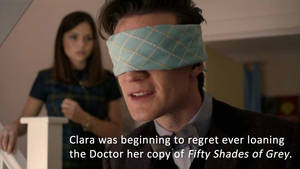 Doctor Caption Porn - It's a shame that in establishing this fact, Moffat resorted to the  laziest, lamest trick in the writer's book, which is to end an episode (and  indeed a ...