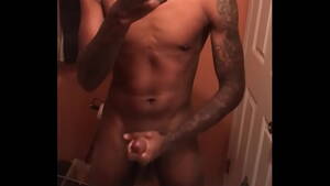 big black dick in mirror - I my big black dick in the bathroom mirror - XVIDEOS.COM