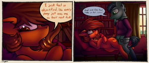 Encouragement Porn Comic Fluttershy - 1393945 - explicit, artist:marsminer, oc, oc only, oc:venus spring, earth  pony, pony, unicorn, ambiguous penetration, belly button, chest fluff, comic,  dialogue, female, funny, funny as hell, funny porn, male, mare, nudity,  penetration,