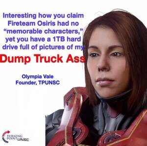 Halo 5 Kelly Ass Porn - Osiris Haters DESTROYED by Facts and Logic : r/HaloMemes