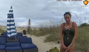 naked beach babes masturbating - Video shows frisky swimmer caught masturbating in front of shocked families  on beach | US | News | Express.co.uk