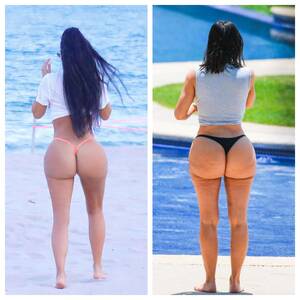 Kim Kardashian Porn Ass - Getting caughtâ€ by paparazzi vs ACTUALLY getting caught by paparazzi. :  r/Instagramreality