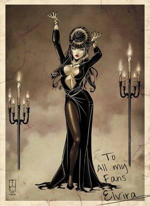 elvira nude porn cartoon - Elvira - Mistress Of The Dark