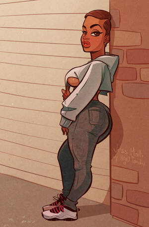 Hip Hop Black Toon Porn - thumbs.pro : Jess Molli - Cartoon PinUpThis is a fan art of curvy hip hop  model Jess Molli. Found the reference at Dynasty  Series.http://hugotendaz.deviantart.comhttp://hugotendaz.newgrounds.comhttps://twitter.com/HugoTendazhttps://www.youtube.com  ...