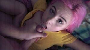 Alt Cumshot - Alt Girl Drinks Cum Porn Gif | Pornhub.com