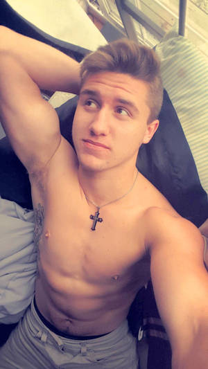 handsome soldier - Handsome guy Tyler is training to be soldier